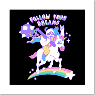 Follow Your Dreams Posters and Art